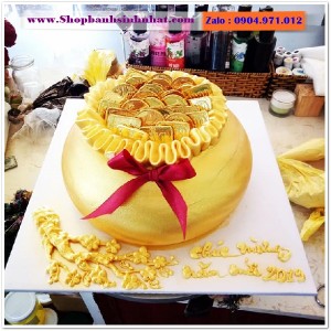 Bánh Sinh Nhật Hũ Vàng - VA46